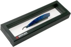 Böker Manufaktur Damascus Paua 140525DAM Straight Razor -Böker BO140525DAM 07 boker