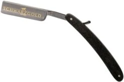 Böker Manufaktur Schwarzgold Straight Razor 140612