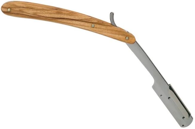 Böker Pro Barberette Olive 140906 Shavette 4 Böker Pro Barberette Olive 140906 Shavette - Image 2