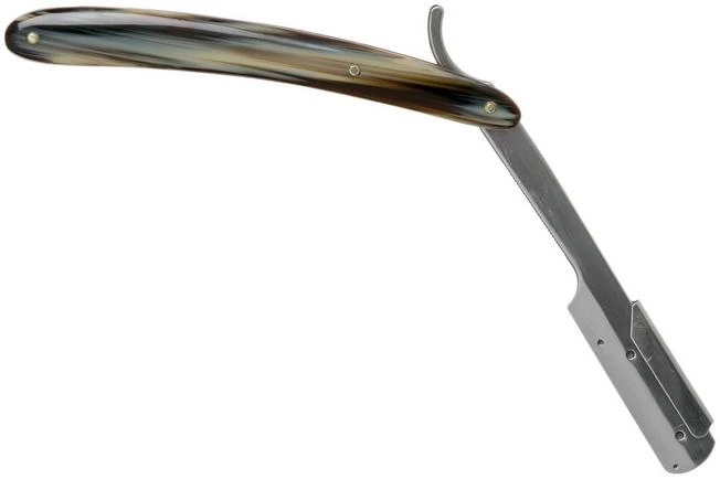 Böker Pro Barberette Artificial Horn 140908 Shavette 4 Böker Pro Barberette Artificial Horn 140908 Shavette - Image 2