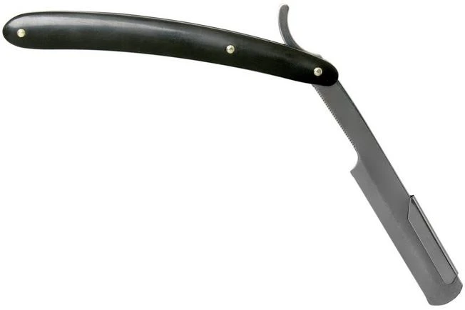 Böker Pro Barberette Long Black 140910 Shavette 4 Böker Pro Barberette Long Black 140910 Shavette - Image 2