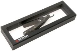 Böker Manufaktur Solingen Black Amboina 140919 Straight Razor -Böker BO140919 06 boker