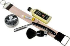 Böker King Cutter Shaving Starter Set 141524SET Straight Razor